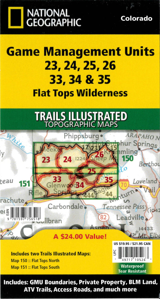Flat Tops Wilderness GMU [Map Pack Bundle]