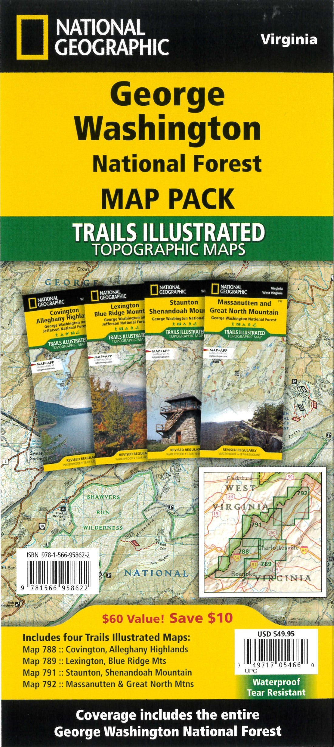 George Washington National Forest [Map Pack Bundle]
