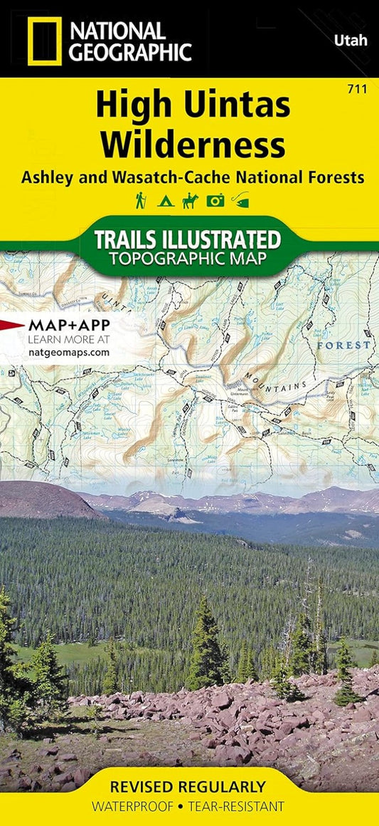 High Uintas Wilderness : Ashley and Wasatch-Cache National Forests : Utah, USA