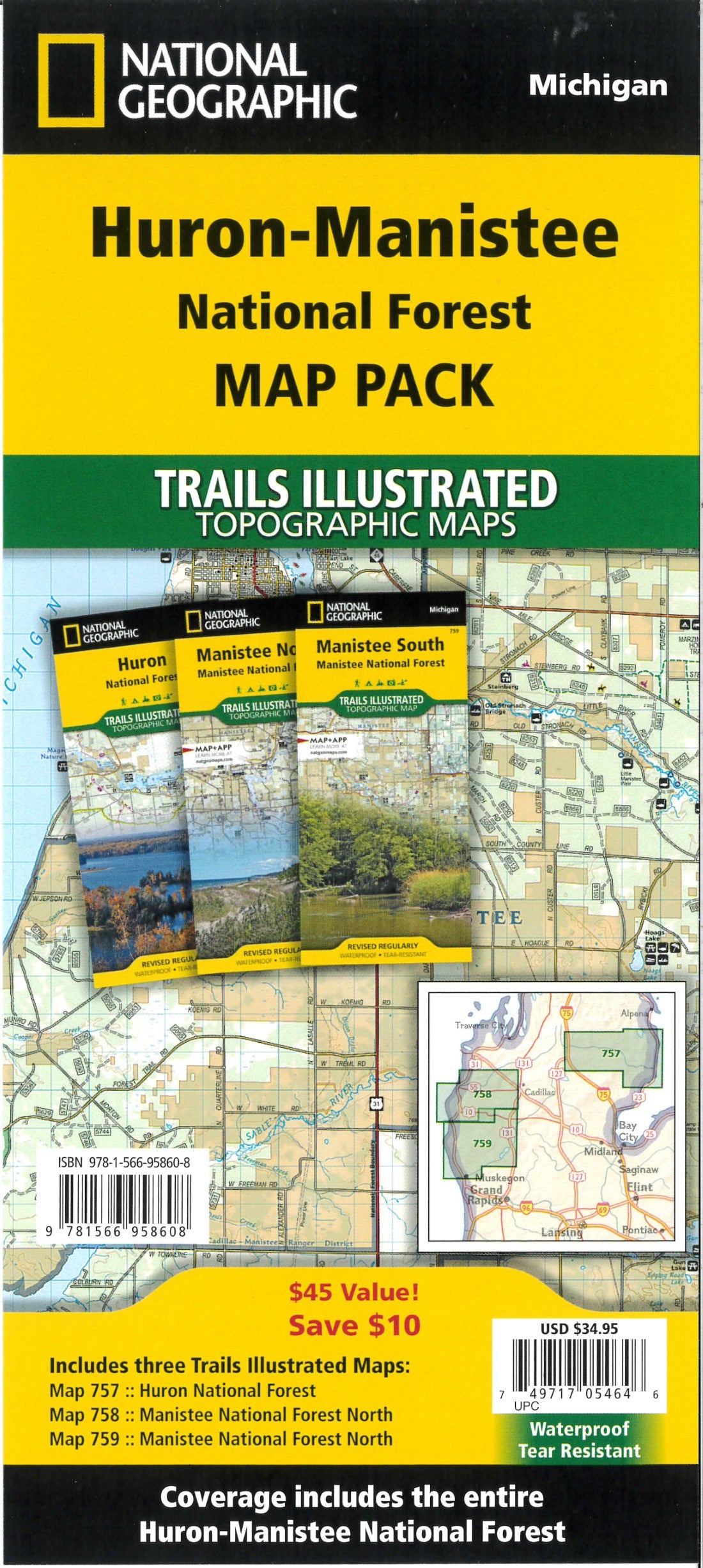 Huron-Manistee National Forest [Map Pack Bundle]