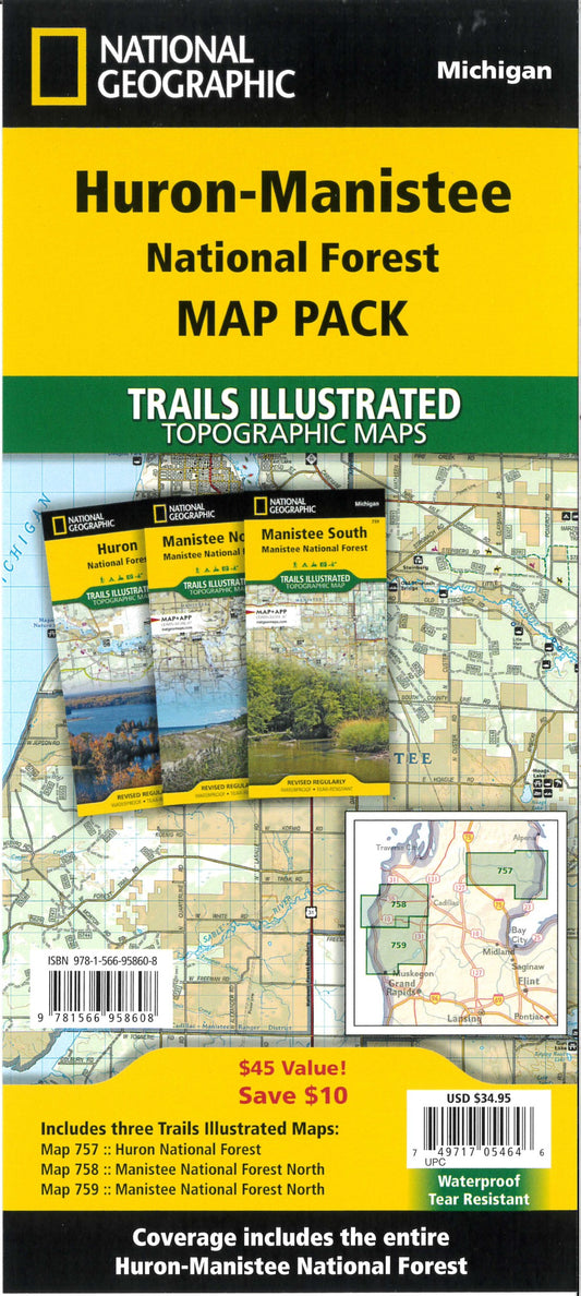 Huron-Manistee National Forest [Map Pack Bundle]