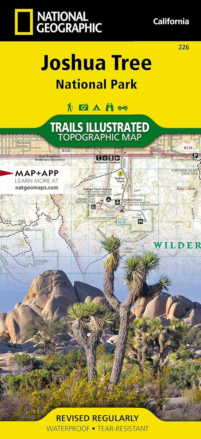 Joshua Tree National Park, Map 226