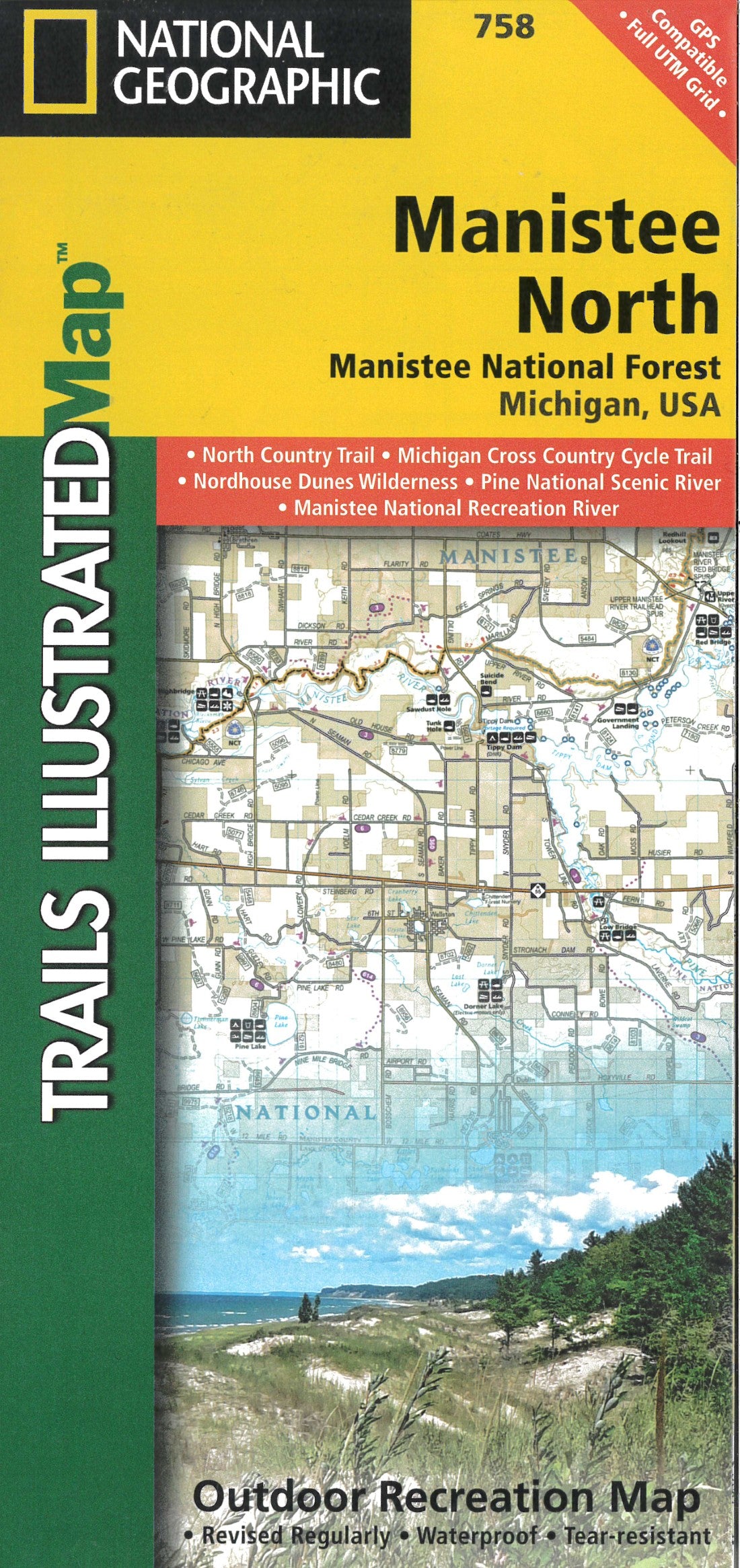 Manistee North Trail Map