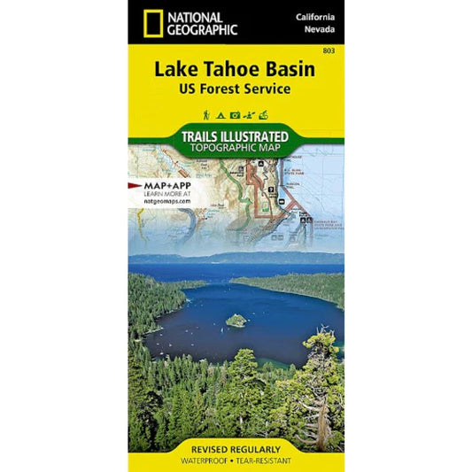 Lake Tahoe Basin, Map 803