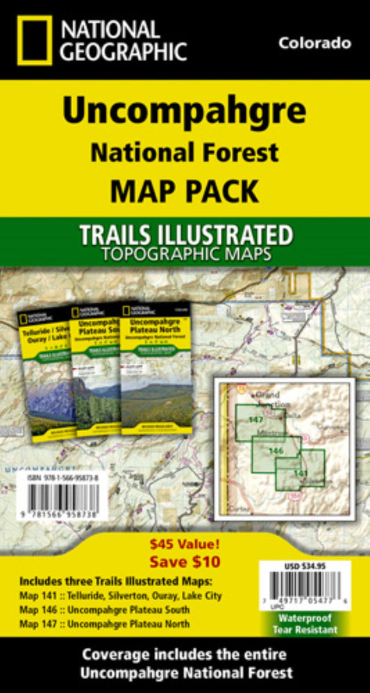 Uncompahgre National Forest [Map Pack Bundle]