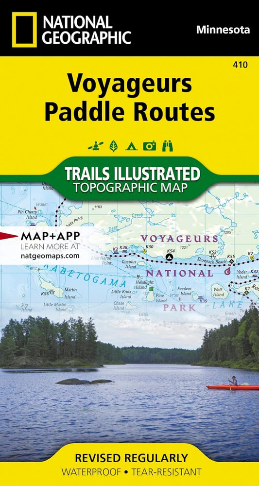 Voyageurs Paddling Routes