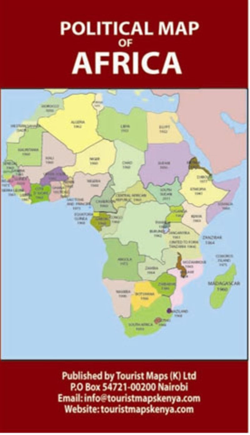 Political map of Africa