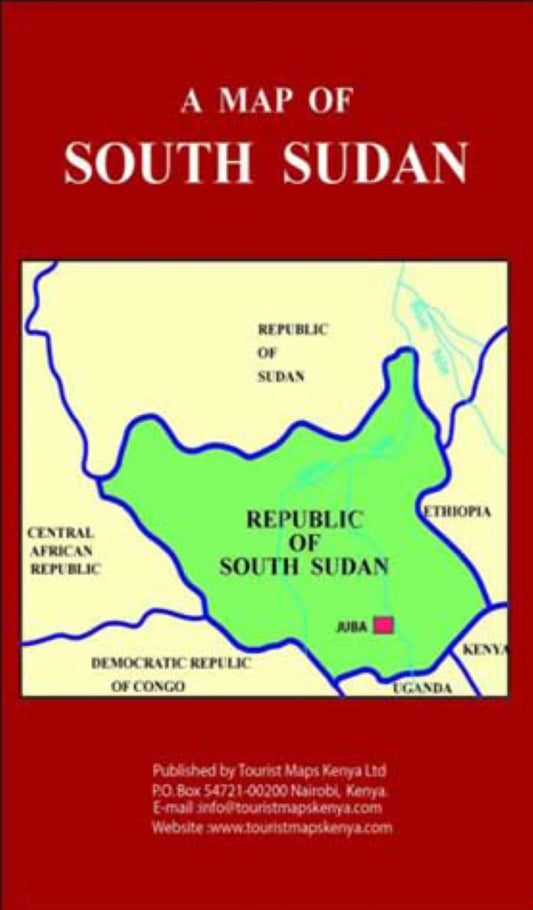 A Map of South Sudan