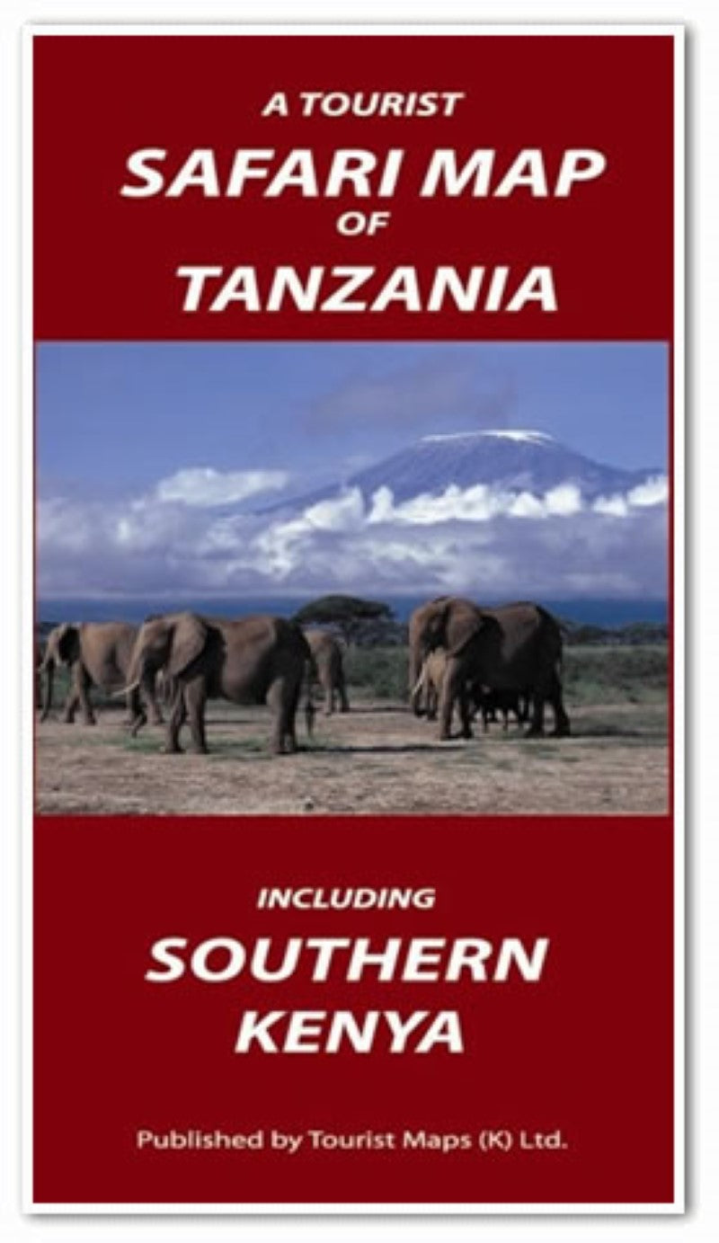 A Tourist Safari Map of Tanzania