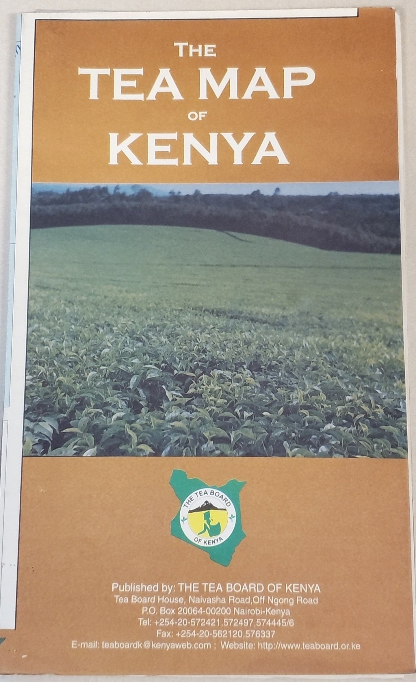 The Tea Map of Kenya