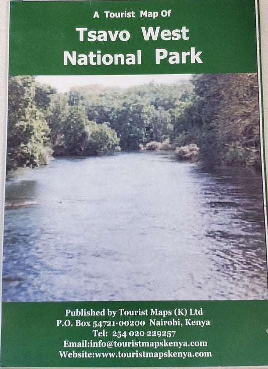 A Tourist Map of Tsavo West National Park