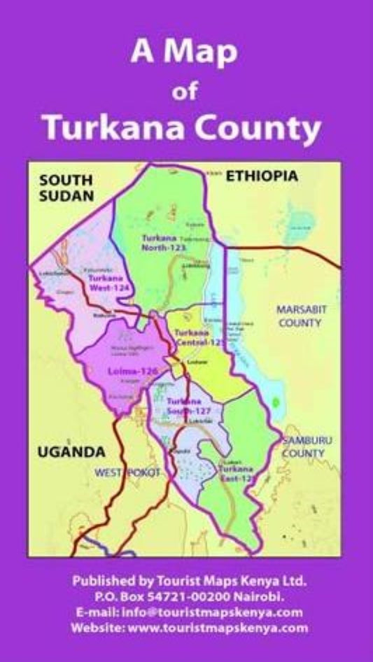 A Map Of Turkana County