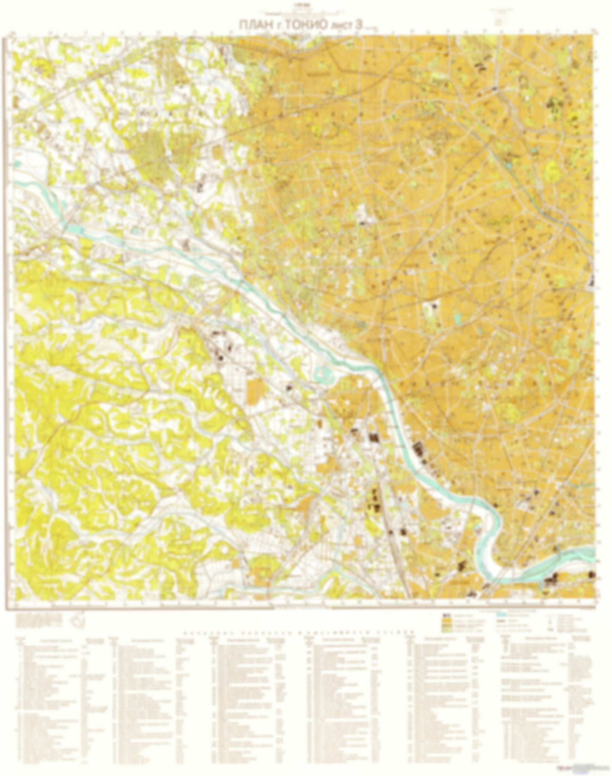 Tokyo 3 (Japan) - Soviet Military City Plans