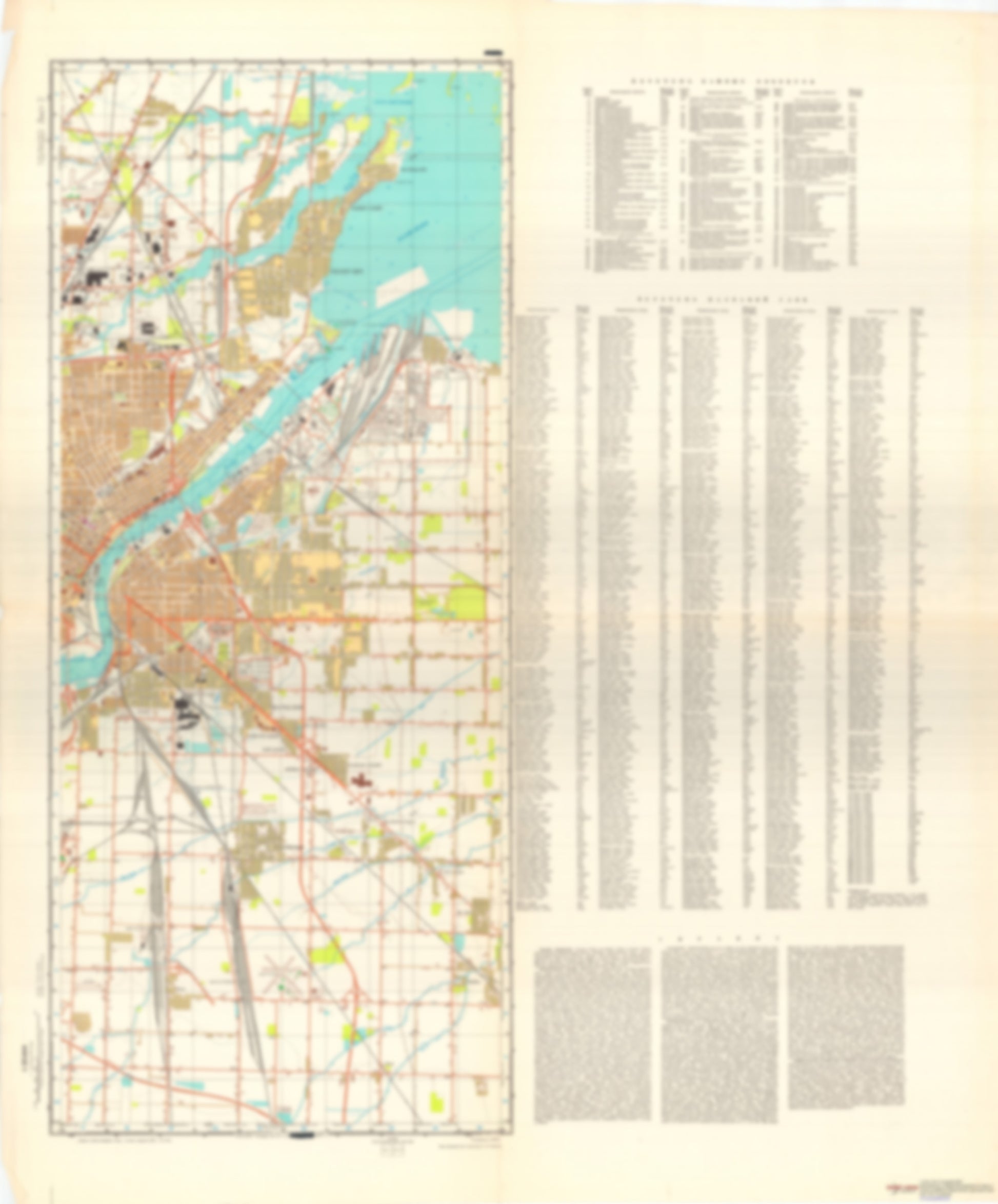 Toledo, OH 2 (USA) - Soviet Military City Plans