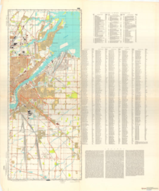 Toledo, OH 2 (USA) - Soviet Military City Plans