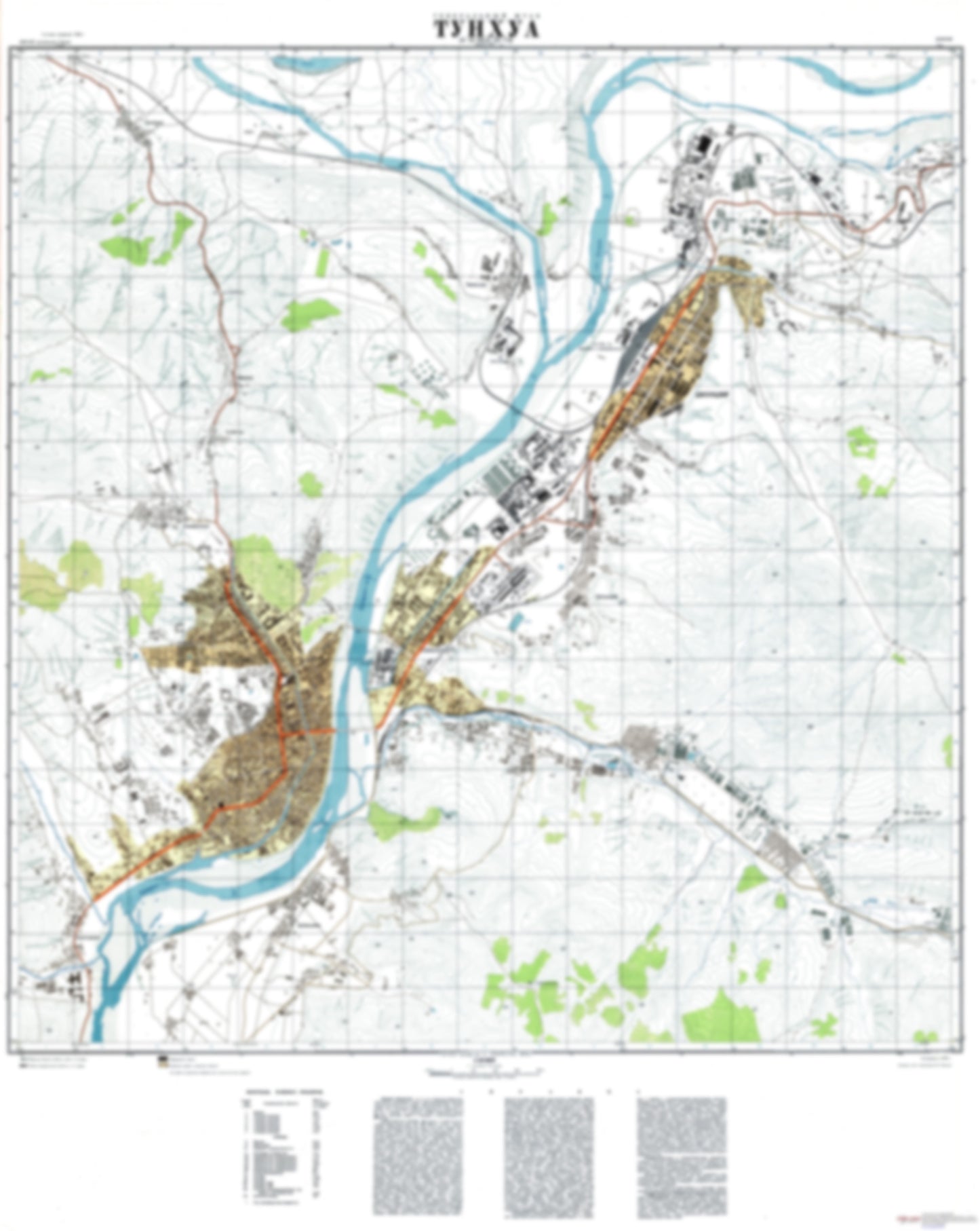 Tonghua (China) - Soviet Military City Plans