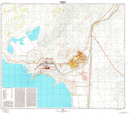 Topar (Kazakhstan) - Soviet Military City Plans