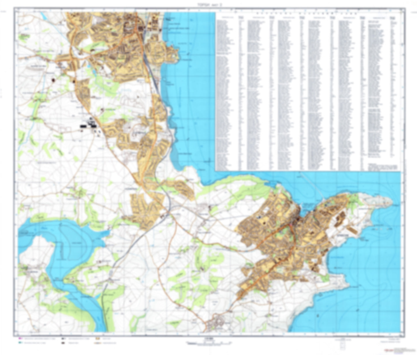 Torbay 2 (UK) - Soviet Military City Plans