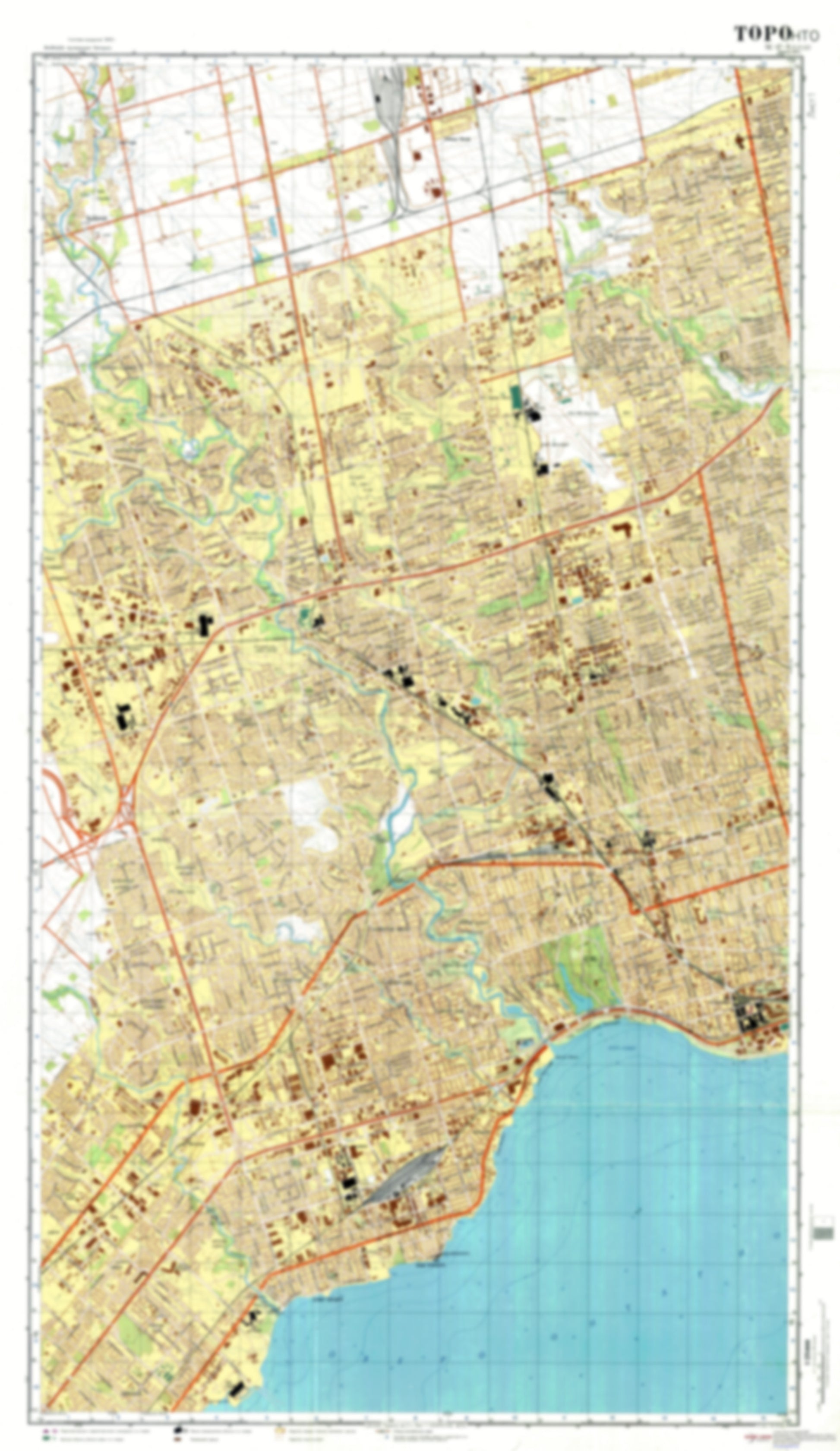Toronto 1 (Canada) - Soviet Military City Plans