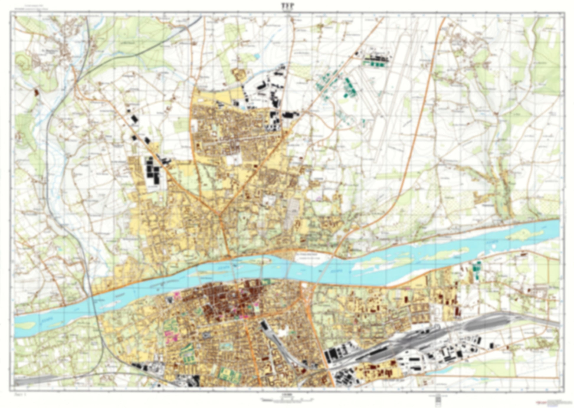 Tours 1 (France) - Soviet Military City Plans