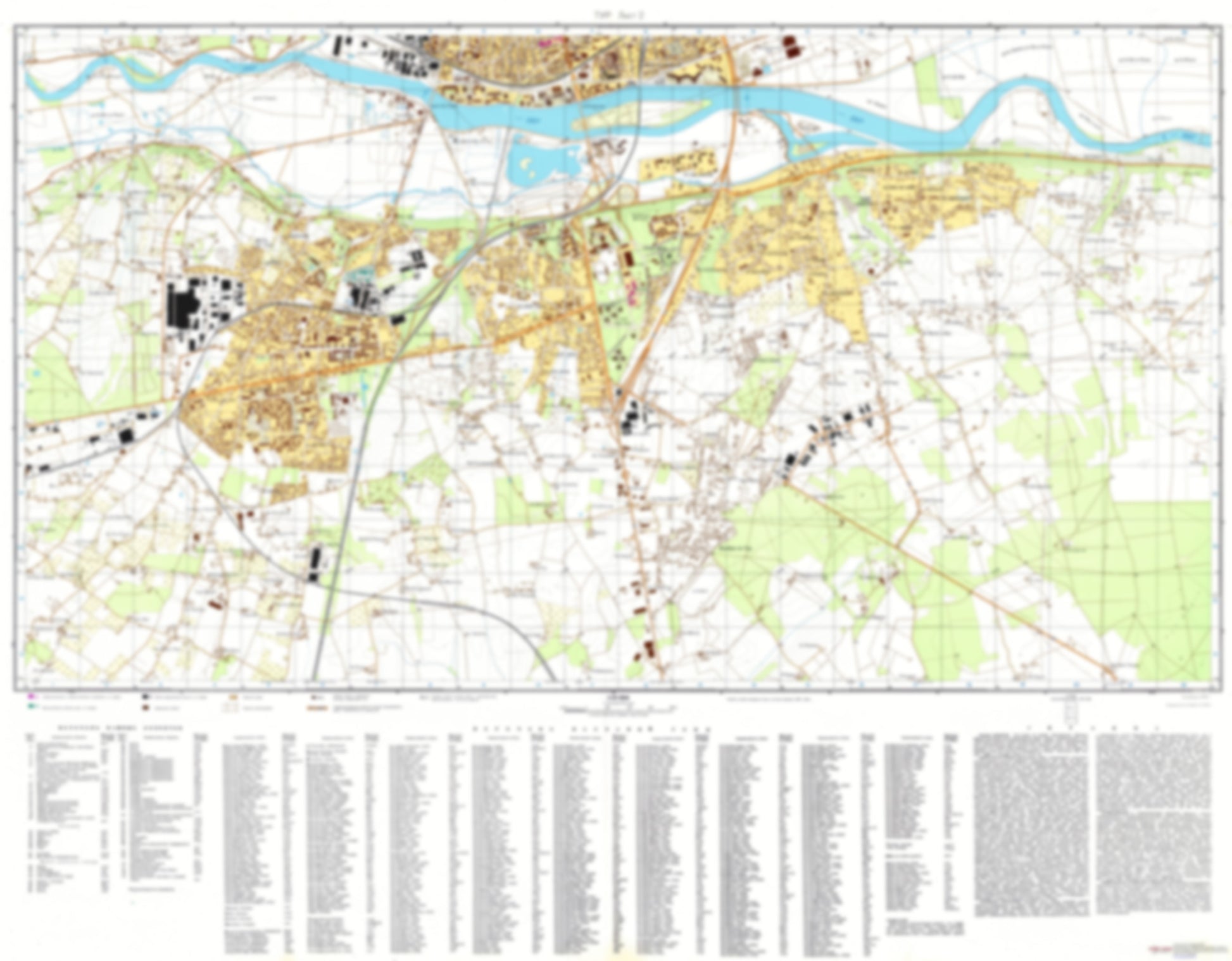 Tours 2 (France) - Soviet Military City Plans