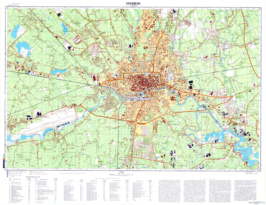 Treviso (Italy) - Soviet Military City Plans