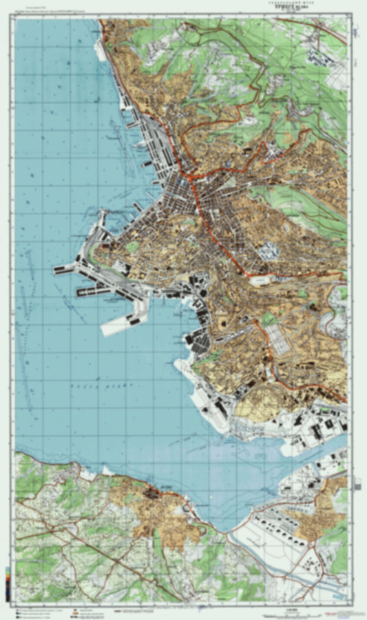 Trieste, Muggia 1 (Italy) - Soviet Military City Plans