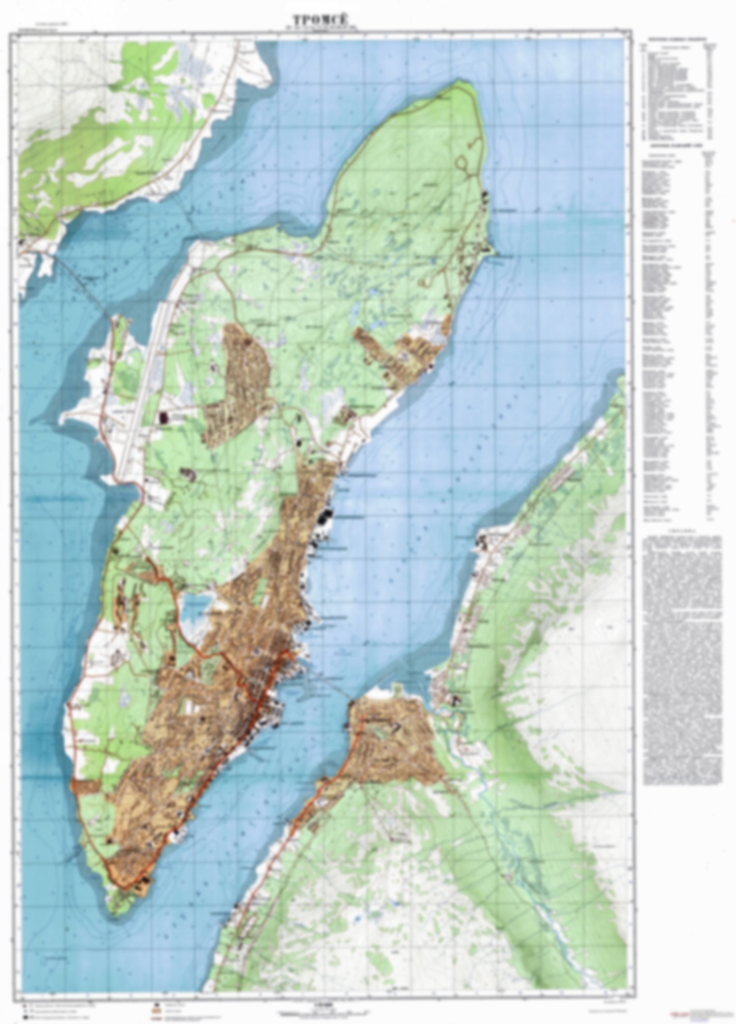 Tromso (Norway) - Soviet Military City Plans