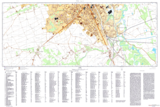 Troyes 2 (France) - Soviet Military City Plans