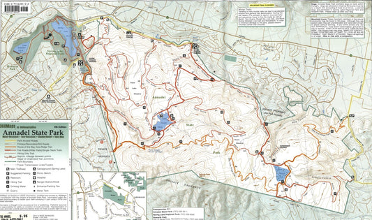 Annadel State Park, CA : Topo Map