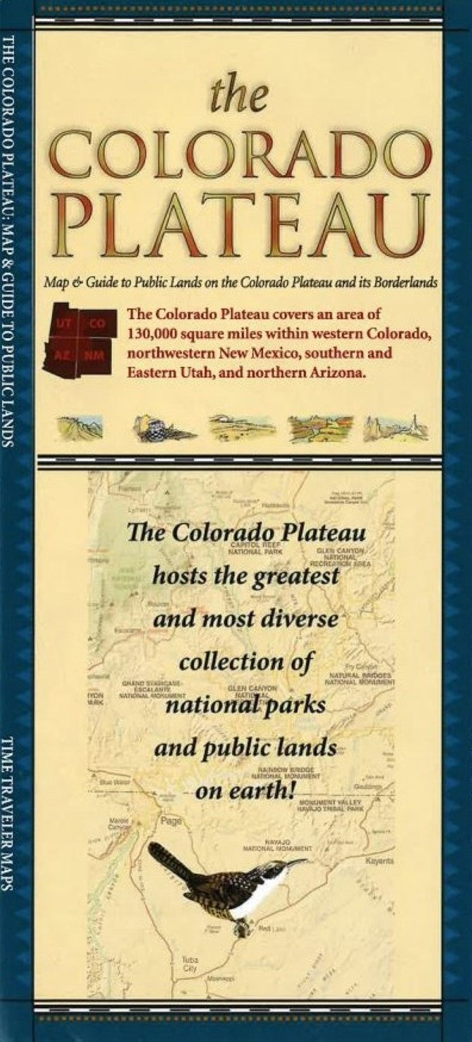 The Colorado Plateau Map & Guide