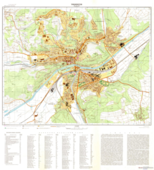 Tubingen (Germany) - Soviet Military City Plans