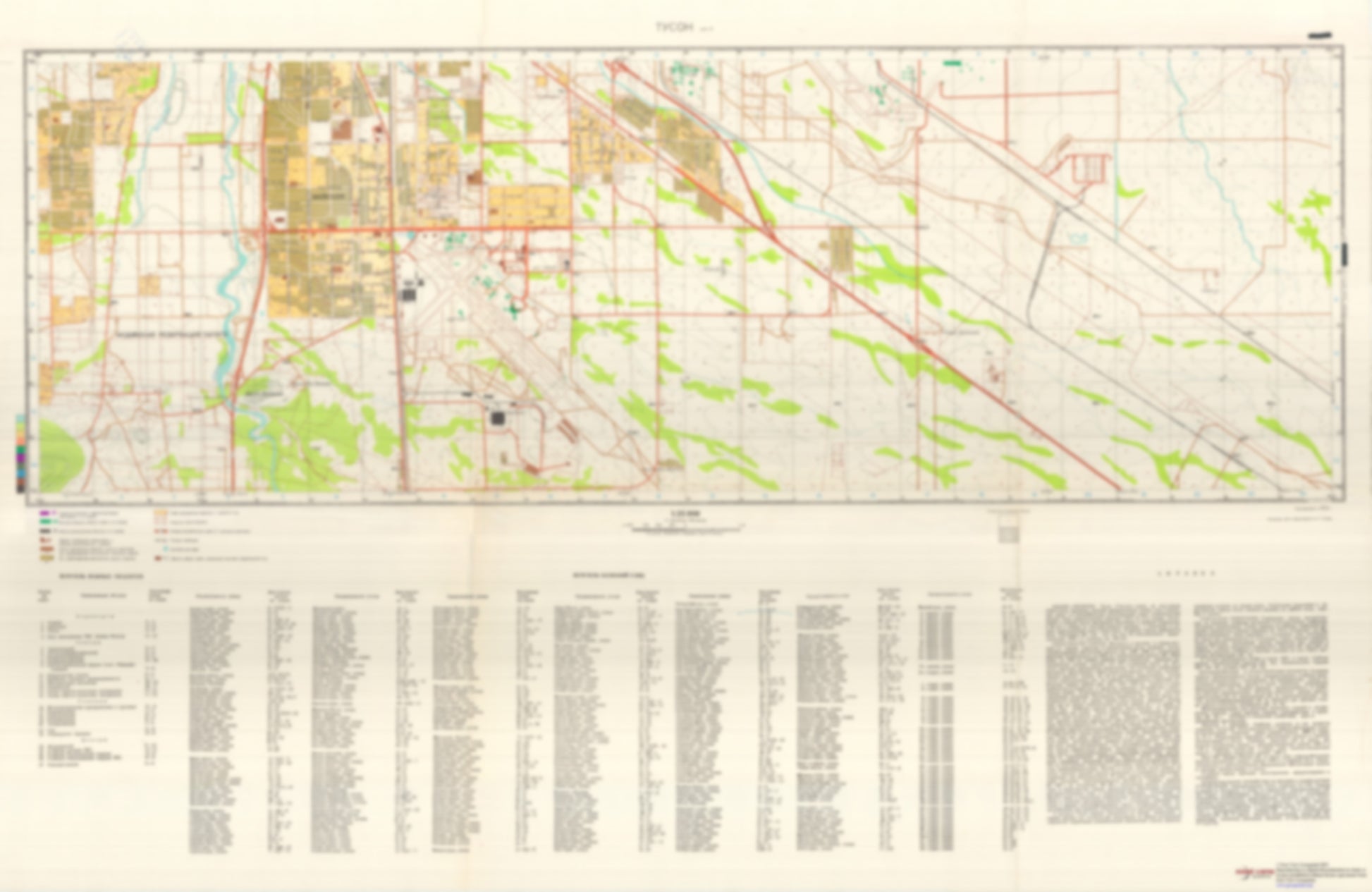 Tucson, AZ 2 (USA) - Soviet Military City Plans