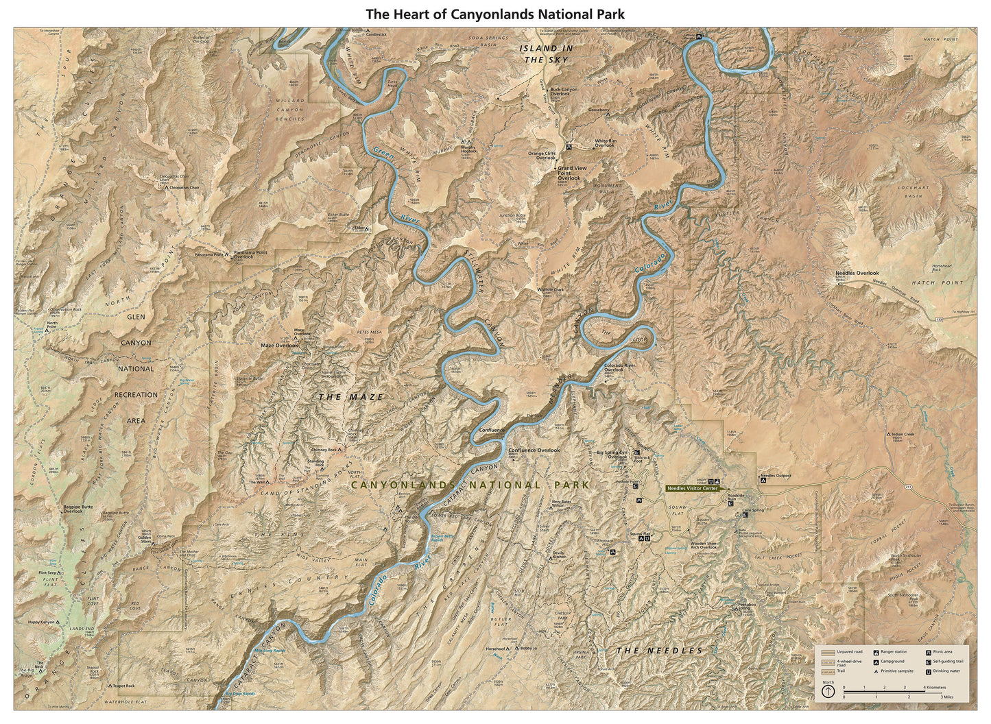 The Heart of Canyonlands National Park - Paper