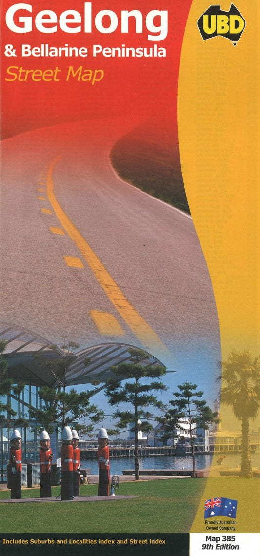 Geelong and Bellarine Peninsula Street Map