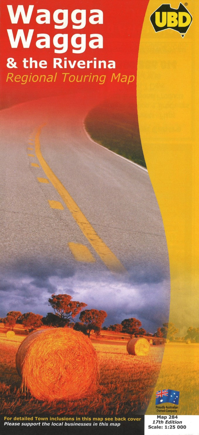 Wagga Wagga & the Riverina Regional Touring Map