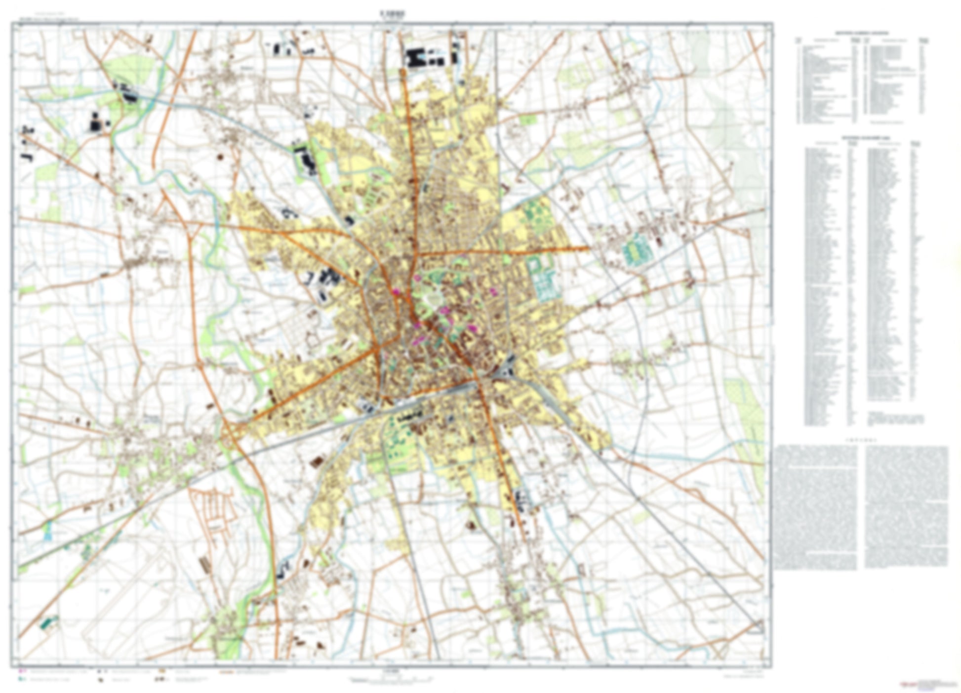 Udine (Italy) - Soviet Military City Plans