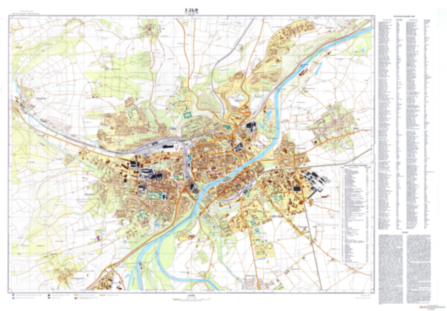 Ulm (Germany) - Soviet Military City Plans