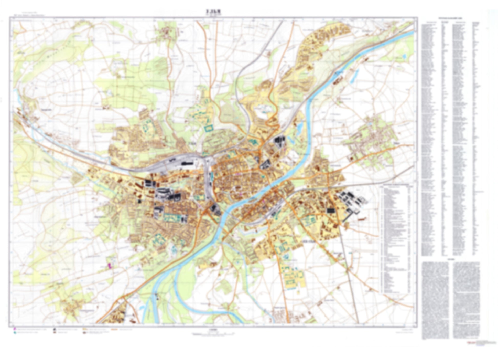 Ulm (Germany) - Soviet Military City Plans