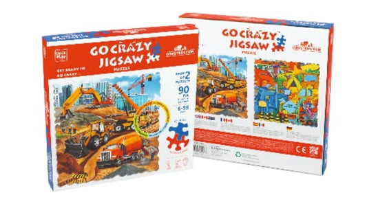 Go Crazy Jigsaw Puzzle - Big - Construction