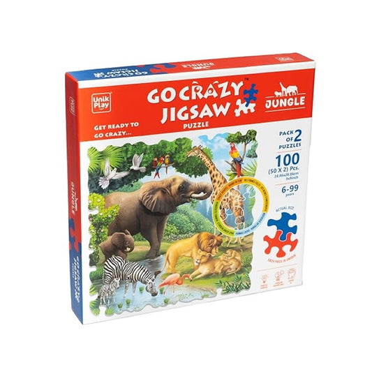 Go Crazy Jigsaw Puzzle - Jungle