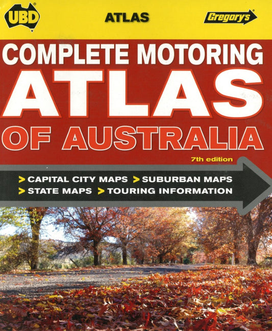 Complete Motoring Atlas of Australia 7th - spiral bound