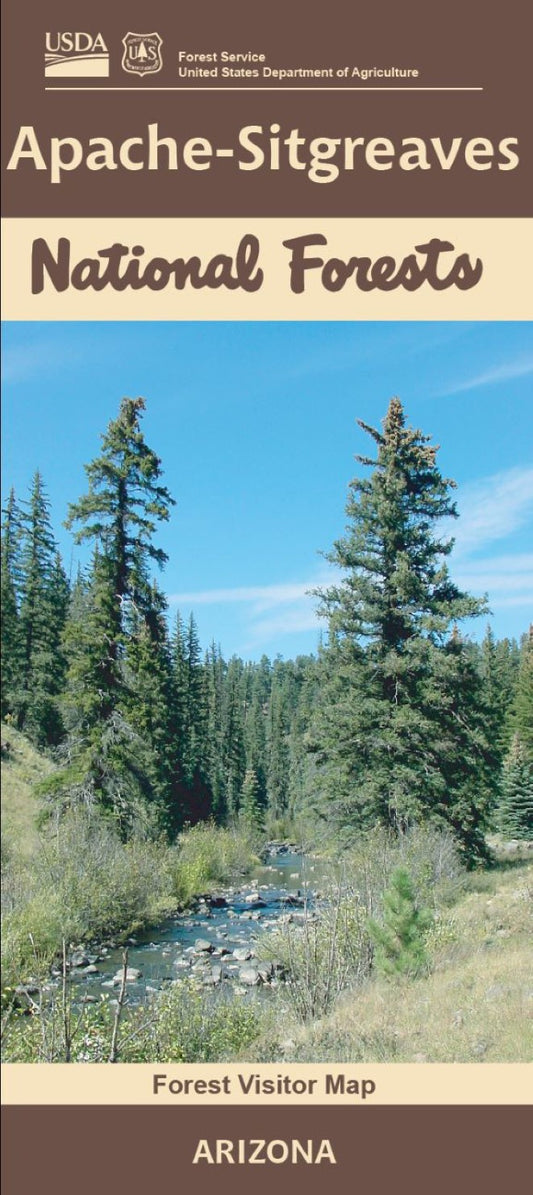 Apache-Sitgreaves National Forest Visitor Map