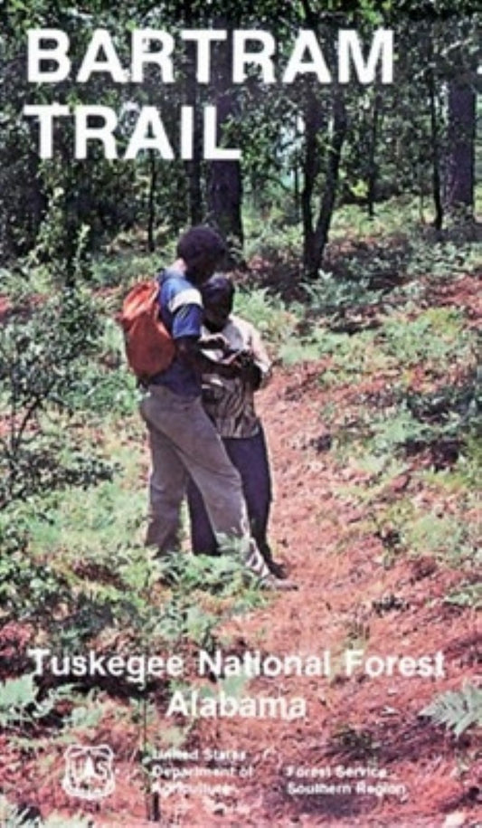 BARTRAM TRAIL MAP - TUSKEGEE NF, AL