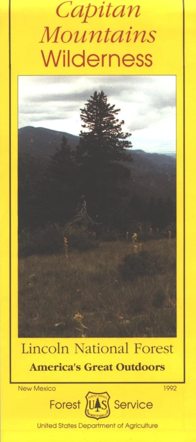 Lincoln National Forest: Capitan Mountains Wilderness