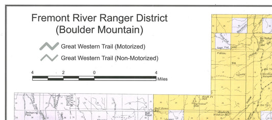 Fremont River Ranger District (Boulder Mountain) apart of Fishlake National Forest