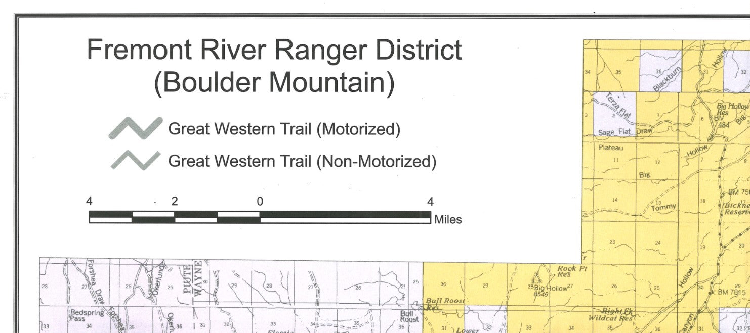 Fremont River Ranger District (Boulder Mountain) apart of Fishlake National Forest
