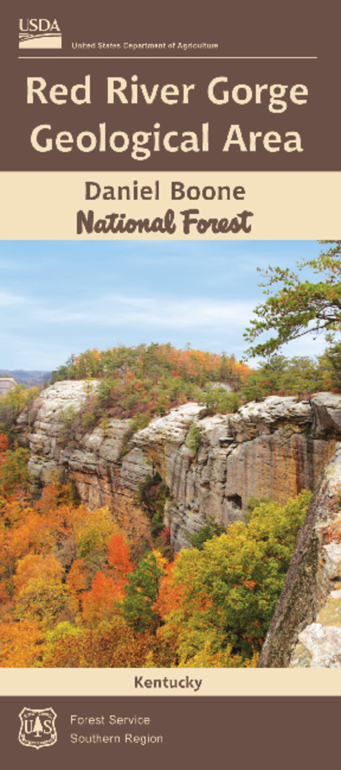 RED RIVER GORGE GEOL AREA DAN. BOONE, KY