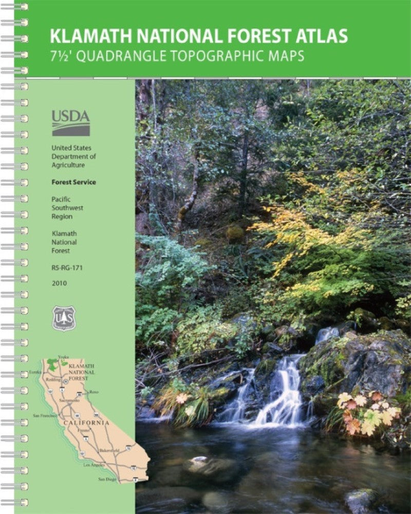 Klamath National Forest atlas : 7 1/2' quadrangle topographic maps