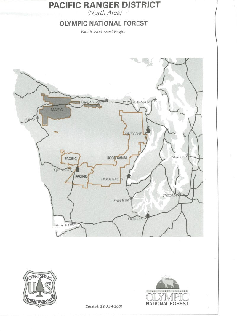 OLYMPIC NF, PACIFIC RD NORTH, WA